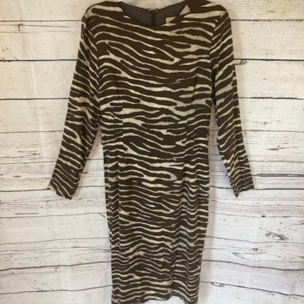Michael Kors Italy Collection Animal Print Dress - Picture 4 of 14